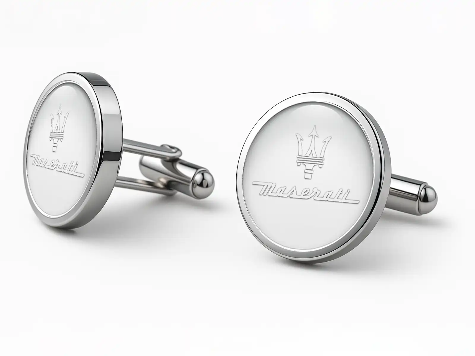 Maserati Gemelos Para Boda Set Regalo Minimal Elegante